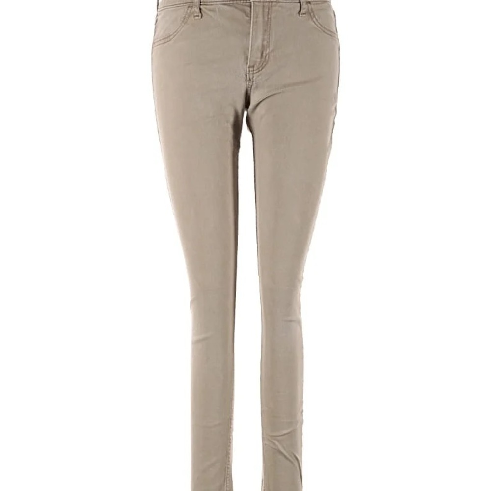 Hollister Beige Khaki Denim Skinny Pants